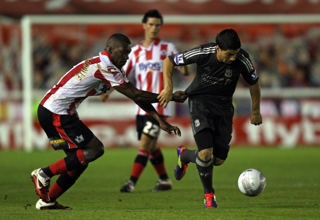 Soccer - Carling Cup - Second Round - Exeter City v Liverpool - St James' Park