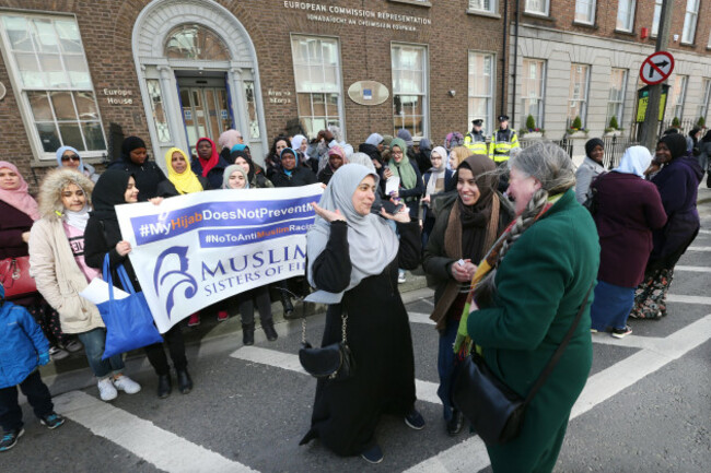 0021 European hijab ban protest_90506271