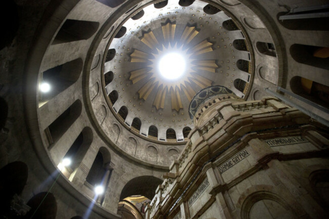 Israel Jesus Tomb Restoration