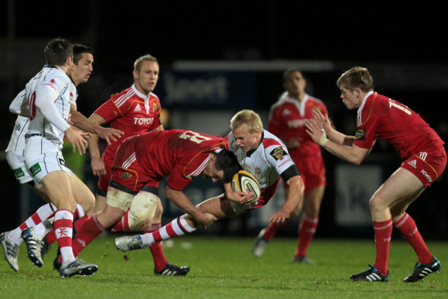 Luke Marshall with James Coughlan