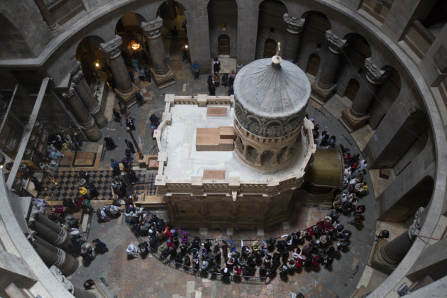 Israel Jesus Tomb Restoration