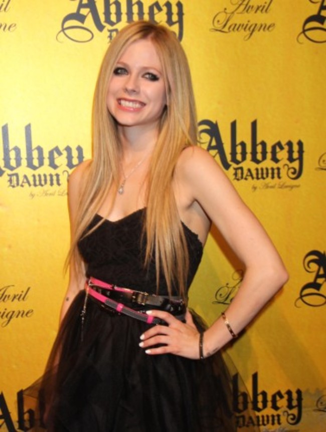 Avril Lavigne promotes Clothing Line - Las Vegas