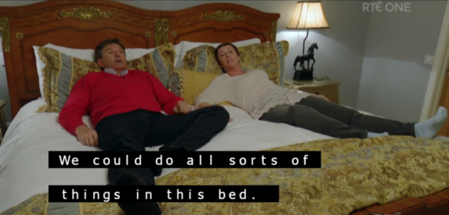 we could do all sorts of things in this bed