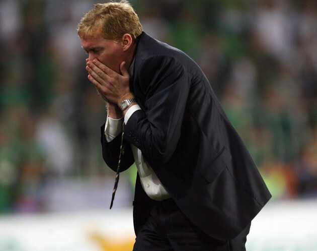 Steve Staunton reacts