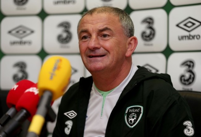 Soccer - FIFA World Cup Qualifying - Group C - Germany v Republic of Ireland - Ireland Training and Press Conference - Malahide