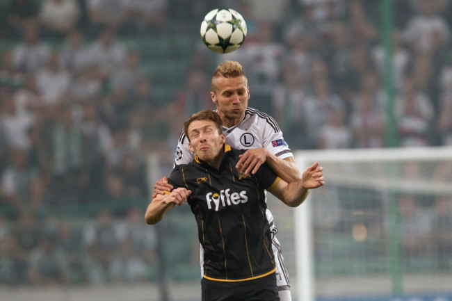 Igor Lewczuk with David McMillan