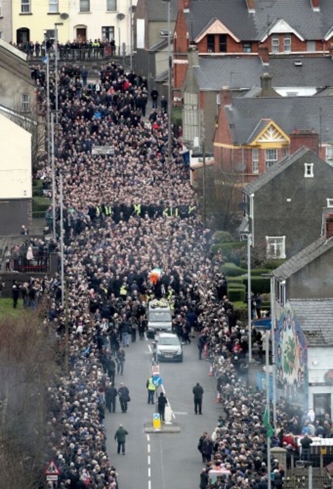 Martin McGuinness funeral