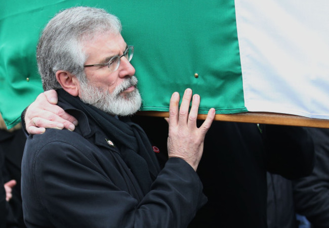 Martin McGuinness funeral