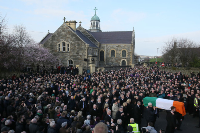 Martin McGuinness funeral