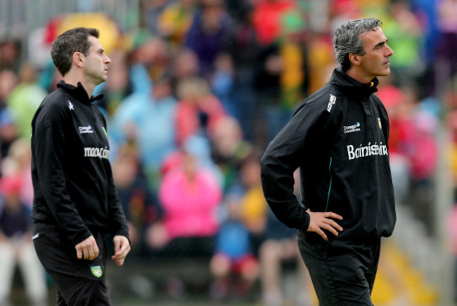 Rory Gallagher and Jim McGuinness