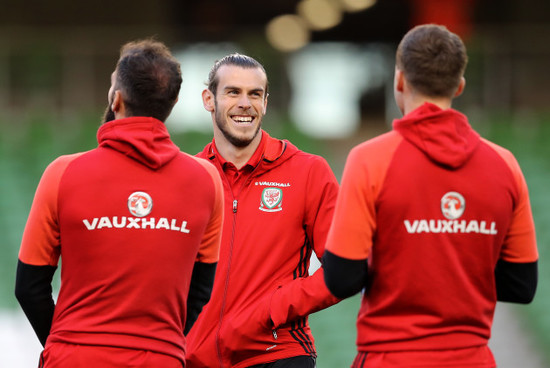 Gareth Bale ahead of the game