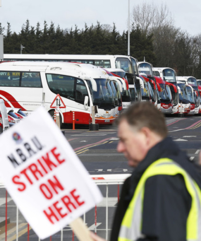 Bus &Eacute;ireann Strike