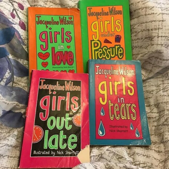 #1 the book that made me a feminist. I've considered myself a feminist for as long as I can remember so I've always tended to favour books with strong female characters. Jacqueline Wilson was my favourite author when I was a child so I chose her Girls in Love series as they show the hardships teenage girls face and how important it is to have good girl friends #booksforchange #bookchallenge #marchbookchallenge #jacquelinewilson #girlsinlove #bookstagram #booklover #readingaddict #books