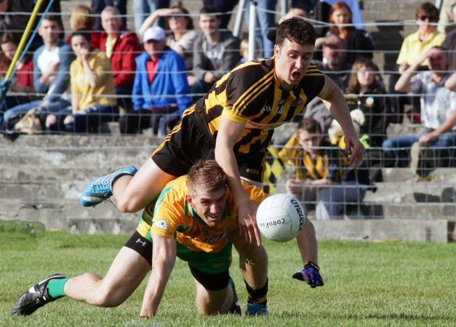 Eoin Finnerty with Kieran Fitzgerald