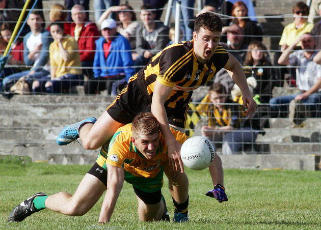 Eoin Finnerty with Kieran Fitzgerald