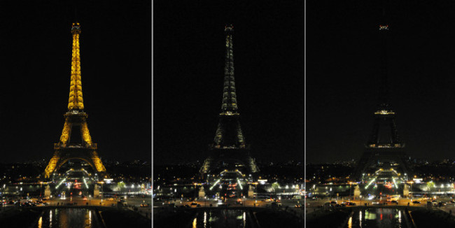 Earth Hour - Paris