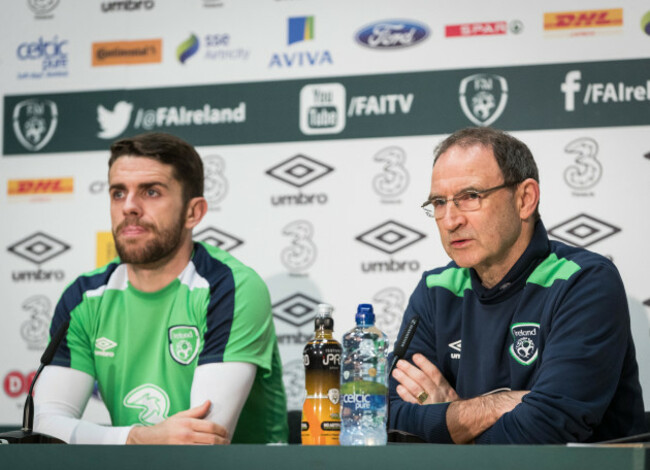 Robbie Brady and Martin O&rsquo;Neill