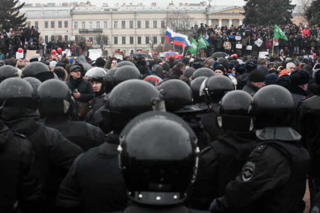 Russia: Anti Corruption Protest In Russia