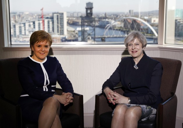 Theresa May visit to Scotland