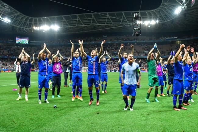 EURO 2016 England v Iceland