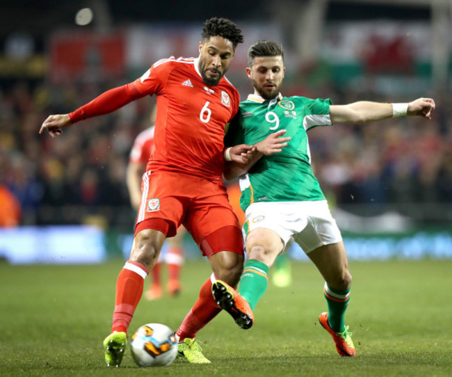 Shane Long and Ashley Williams