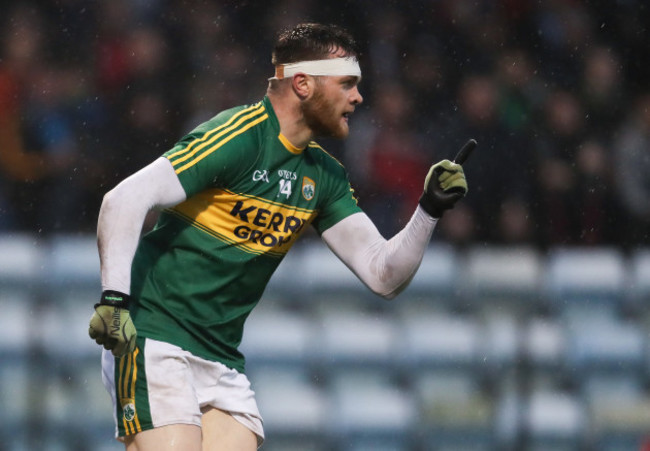 Matthew O’Sullivan celebrates scoring a goal