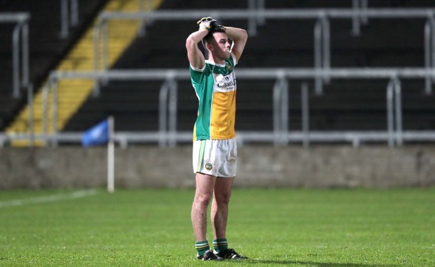 Colm Doyle stands dejected after defeat to Dublin