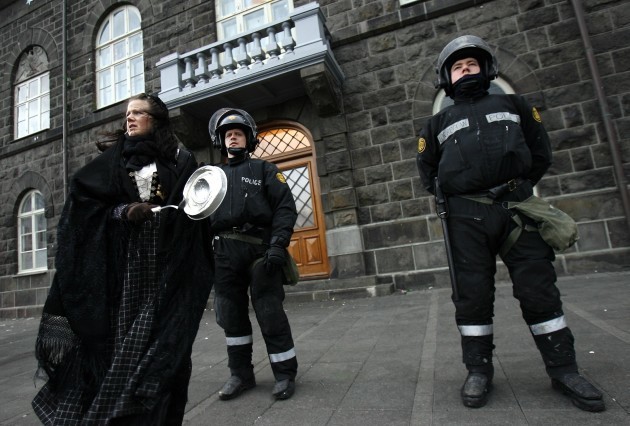 ICELAND ECONOMY PROTESTS