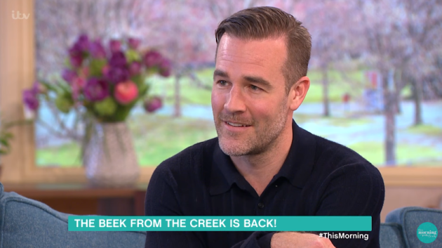 James Van Der Beek Was Not Impressed With Being Asked About Dawson's ...