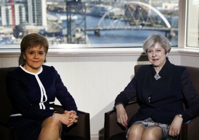 Theresa May visit to Scotland