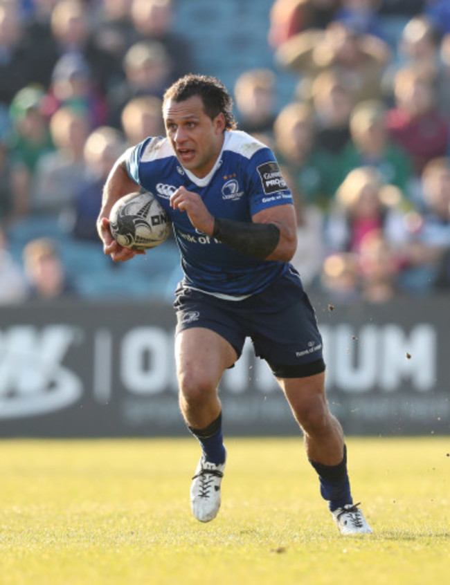Leinster’s Isa Nacewa