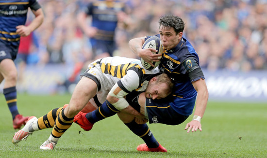 Joey Carbery with Dan Robson