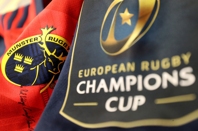A view of the Munster jersey