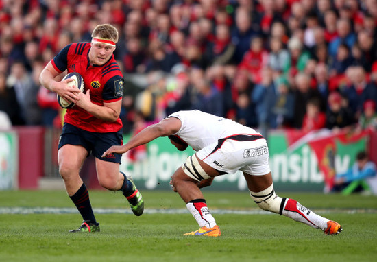 John Ryan with Thierry Dusautoir