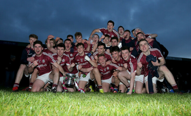 The Galway team celebrate