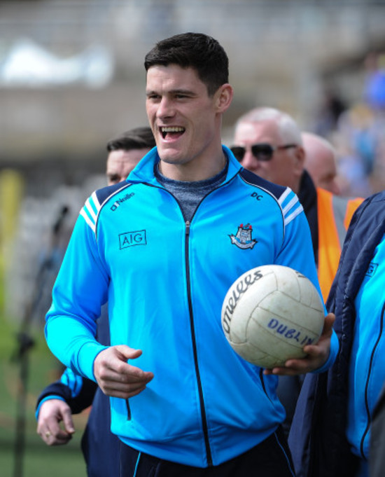 Diarmuid Connelly before the game