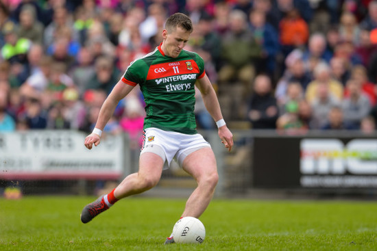 Cillian OÕConnor scores a penalty in the opening minutes