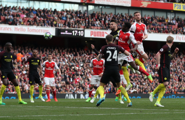 Arsenal v Manchester City - Premier League - Emirates Stadium