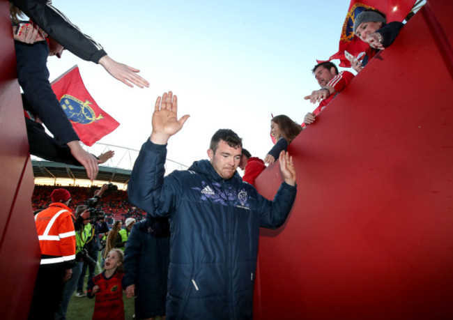 Peter O'Mahony after the game