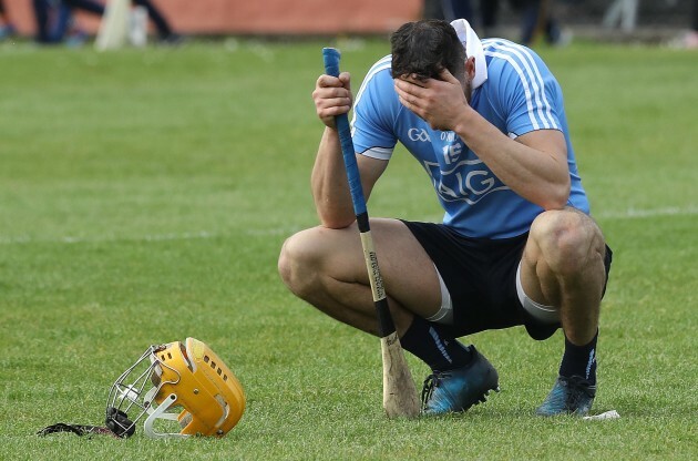 A dejected Eamon Dillon after the game