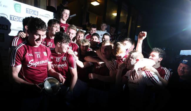 Michael Daly with the cup