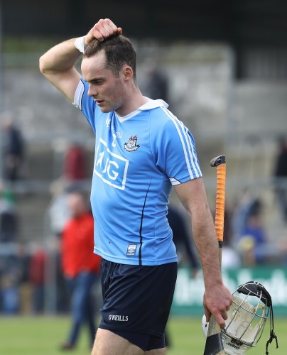 A dejected Darragh O'Connell after the game