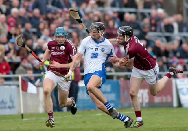 Maurice Shanahan with Conor Cooney and David Burke