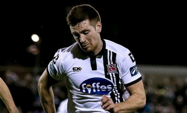 Patrick McEleney with Shaun Kelly