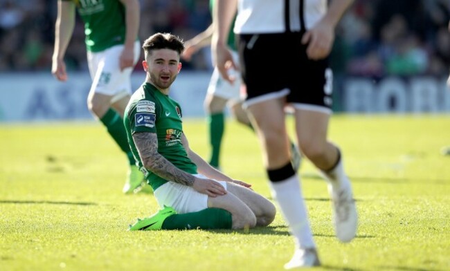 Sean Maguire reacts