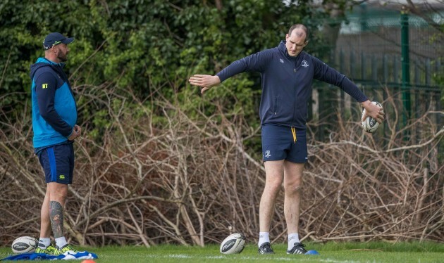 Hayden Triggs and Devin Toner