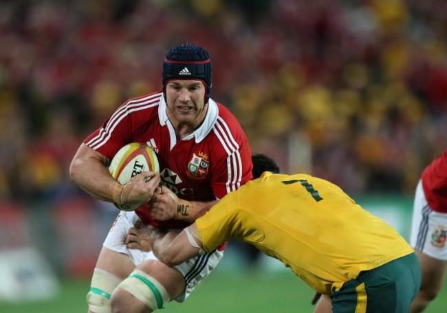 British and Irish Lions's  Sean O'Brien