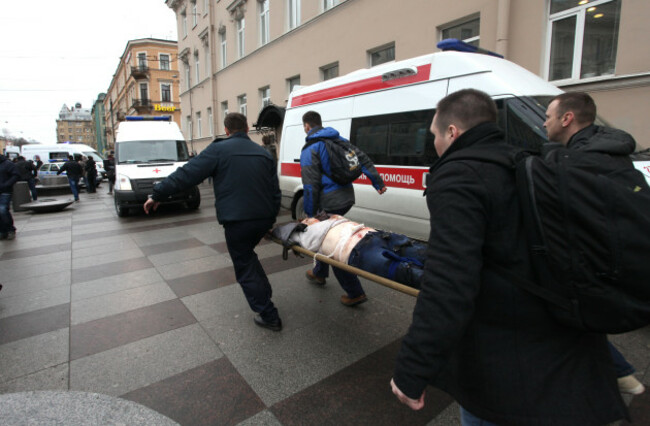 Russia Subway Explosion