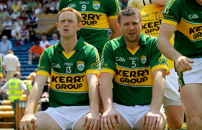 Colm Cooper and Tomas O'Se