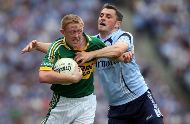 Colm Cooper with Alan Brogan